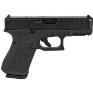 Glock G19 Gen5 Compact MOS 15 Rounds 9mm Pistol - 4.02" Barrel, 15+1  Rounds, Polymer Grips, 3-Dot Sights factory new