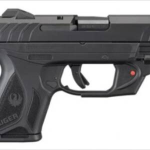 Ruger Security-9 Compact 9mm 10+1 w/Viridian Laser - Blue/Black, 3.42"  Barrel, 10+1 Rounds, Polymer Grips, 3-Dot Sights