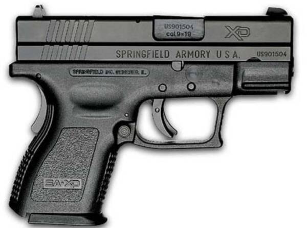 Springfield Armory XD Sub Compact Defender Legacy 9mm Pistol